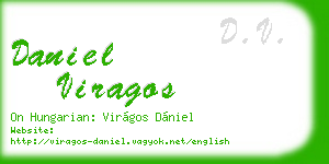 daniel viragos business card